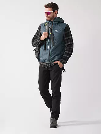 ORTOVOX | Gilet isolante da uomo Piz Boé Swisswool | petrol